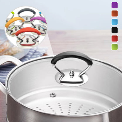💥Køb 1 få 1 gratis! 🍳Silikone anti-skoldnings udskiftningsknop til grydelåg – Sikker og praktisk ✨
