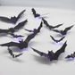 🦇 Halloween-dekoration: 3D LED-væglampe formet som en flagermus
