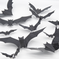 🦇 Halloween-dekoration: 3D LED-væglampe formet som en flagermus