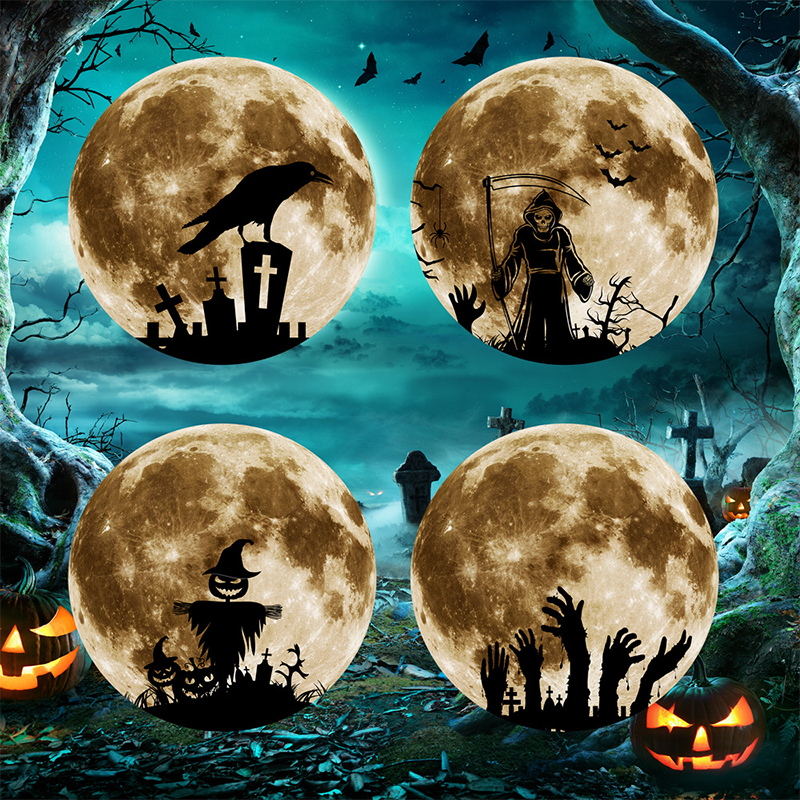 🦇 Halloween-dekoration: 3D LED-væglampe formet som en flagermus