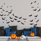 🦇 Halloween-dekoration: 3D LED-væglampe formet som en flagermus