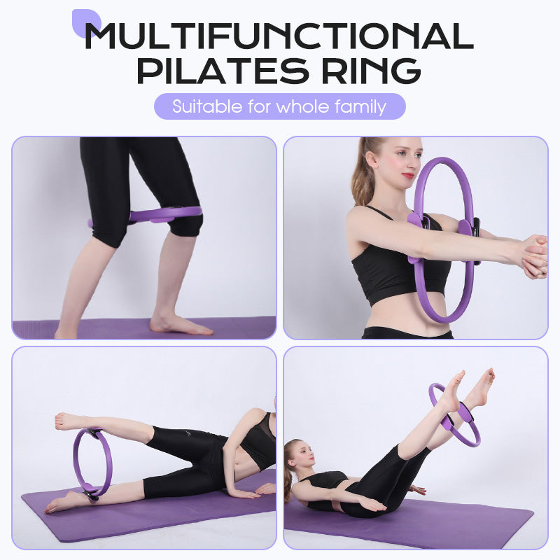 🏃‍♀️ 50 % RABAT LIGE NU! 🌀 Pilates-ring – styrker kernemuskulaturen, let og perfekt til brug derhjemme eller på rejsen 💪