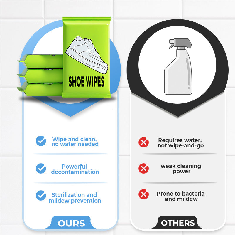 🔥New Hot Selling❤️‍🔥 Quick-Clean Shoe Wipes