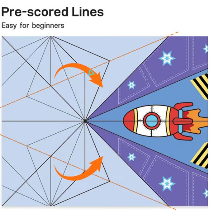 ✈️  Kreativt DIY-papirfly - Byg og kast 10 modeller, pædagogisk STEM-legetøj til børn 6-12 år 🎯🧠