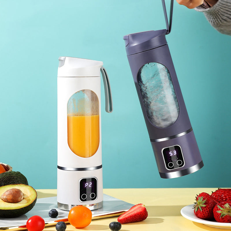 🍹🍎Bærbar, trådløs saftpresser