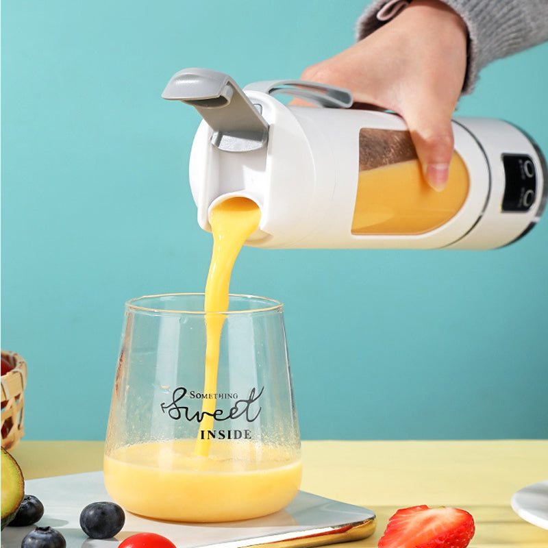 🍹🍎Bærbar, trådløs saftpresser