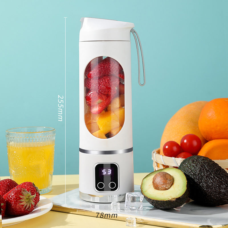 🍹🍎Bærbar, trådløs saftpresser