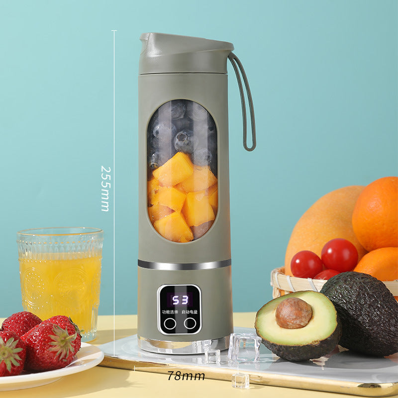 🍹🍎Bærbar, trådløs saftpresser