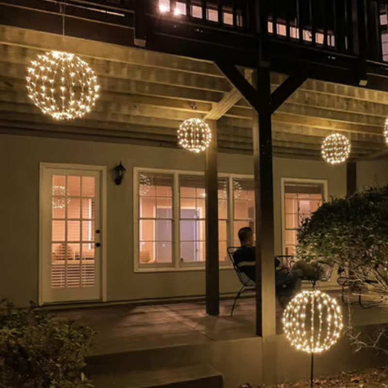 💡 50 % RABAT! ✨ Hængende LED-kuglelampe – blødt lys og dekorativ charme ✨