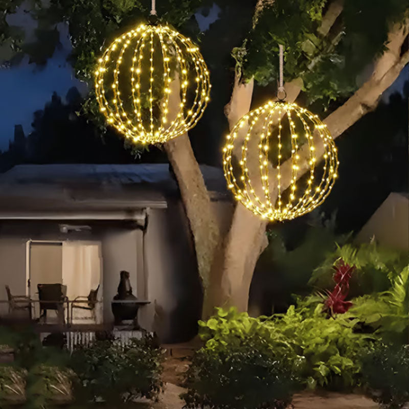 💡 50 % RABAT! ✨ Hængende LED-kuglelampe – blødt lys og dekorativ charme ✨