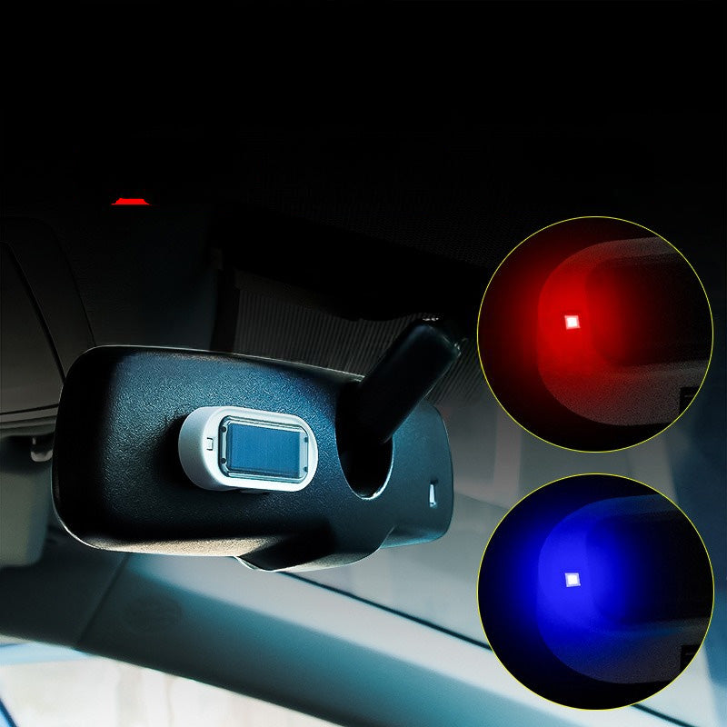 ⏳ 50% RABAT 🔦 Solcelledrevet anti-tyveri LED-blinklampe til bil