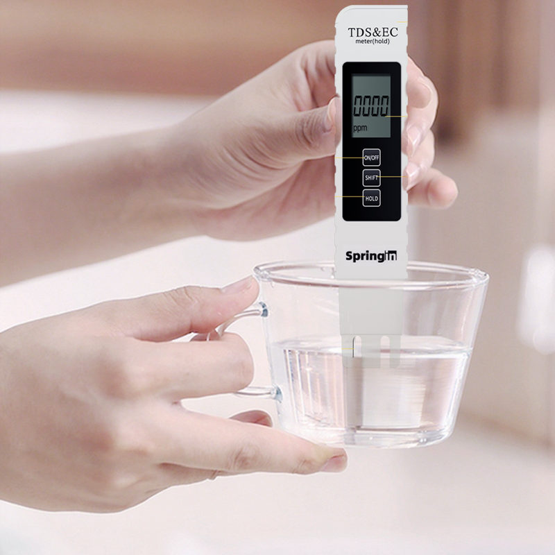 ✨ 3-i-1 TDS-vandkvalitetstester – måler pH, klor og hårdhed med LCD-display til svømmebassiner og akvarier 🌊📱
