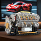 🎉 Sidste salgsdag: 50% RABAT + GRATIS FRAGT 🔥 Byggeklodser OHV V8 Small-Block motormodel-sæt