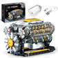 🎉 Sidste salgsdag: 50% RABAT + GRATIS FRAGT 🔥 Byggeklodser OHV V8 Small-Block motormodel-sæt