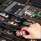48 mini-pullback-biler med indbygget garagesæt