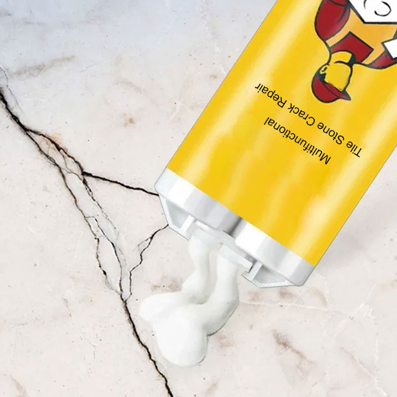 Multifunktionelt reparationssæt til revner i fliser og sten