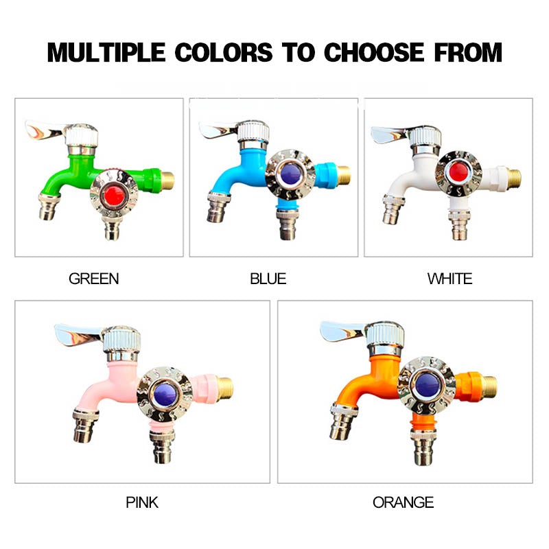 Udendørs anti-frost dobbelt kontrolhane