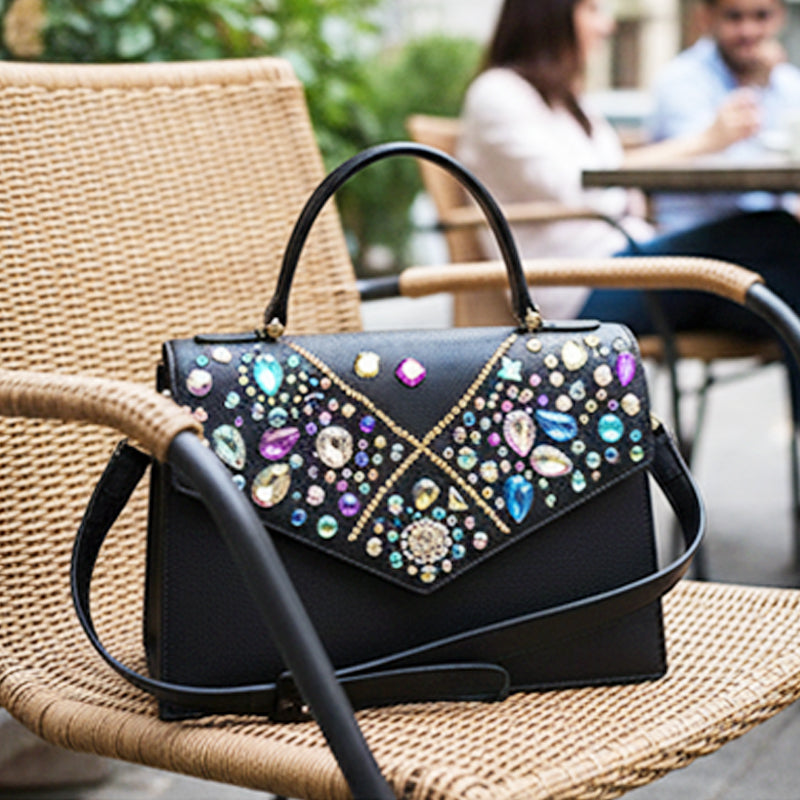 Flatback krystalglitrende rhinestones til håndværk