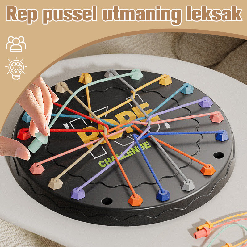 Rebepuslespil udfordringslegetøj