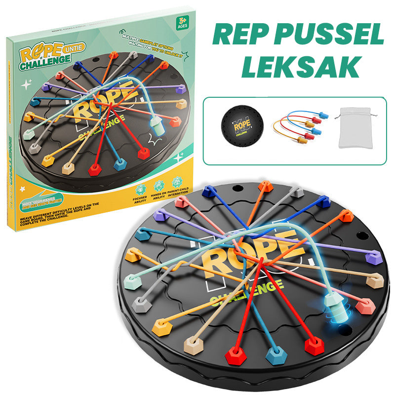 Rebepuslespil udfordringslegetøj