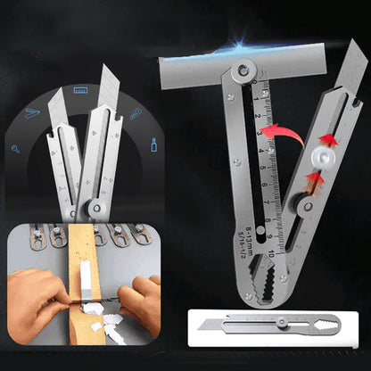 Universalkniv med udtrækkelig snap-off klinge