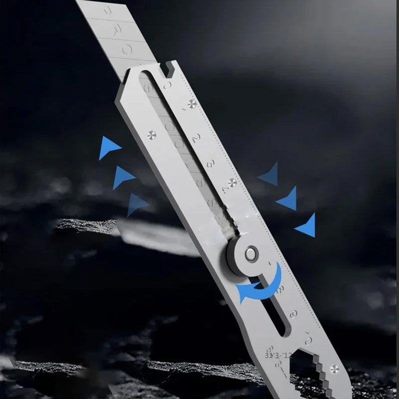 Universalkniv med udtrækkelig snap-off klinge