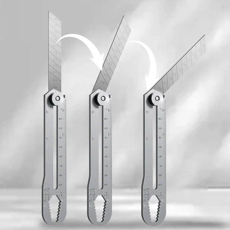 Universalkniv med udtrækkelig snap-off klinge