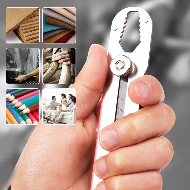 Universalkniv med udtrækkelig snap-off klinge