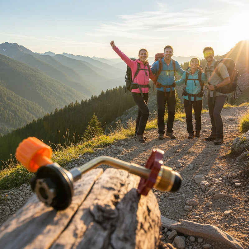 Adapter til udendørs gasbeholdere