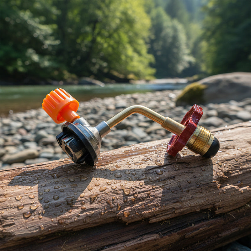 Adapter til udendørs gasbeholdere