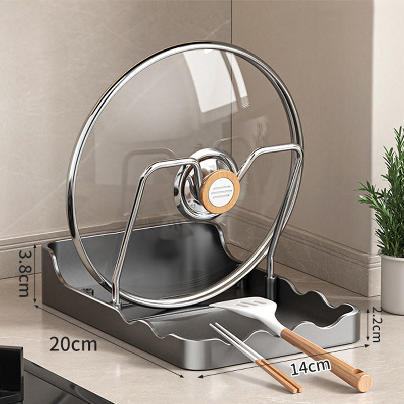 ⏳Tidsbegrænset tilbud⏰Multifunktionel grydelåg- og skærebrætholder