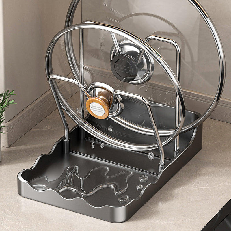 ⏳Tidsbegrænset tilbud⏰Multifunktionel grydelåg- og skærebrætholder