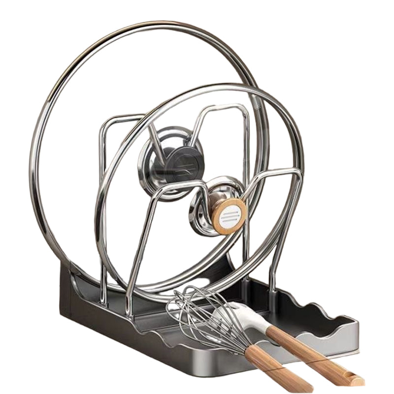 ⏳Tidsbegrænset tilbud⏰Multifunktionel grydelåg- og skærebrætholder