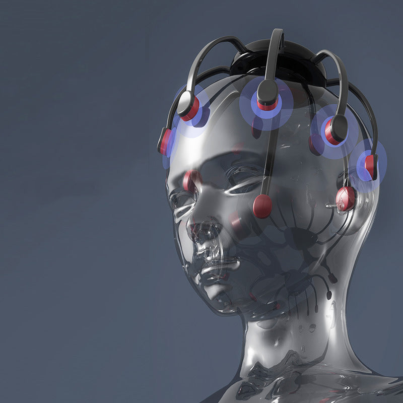 💆‍♂️ Intelligent blæksprutteformet hovedmassager – afslappende æltning, flere tilstande og bærbart design 🔋