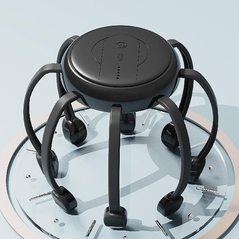 💆‍♂️ Intelligent blæksprutteformet hovedmassager – afslappende æltning, flere tilstande og bærbart design 🔋