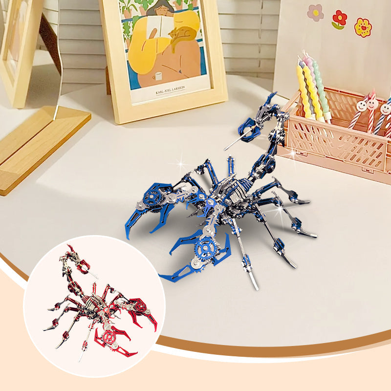 3D Scorpion Metal Puzzles Kit – Mekanisk samlingsmodel