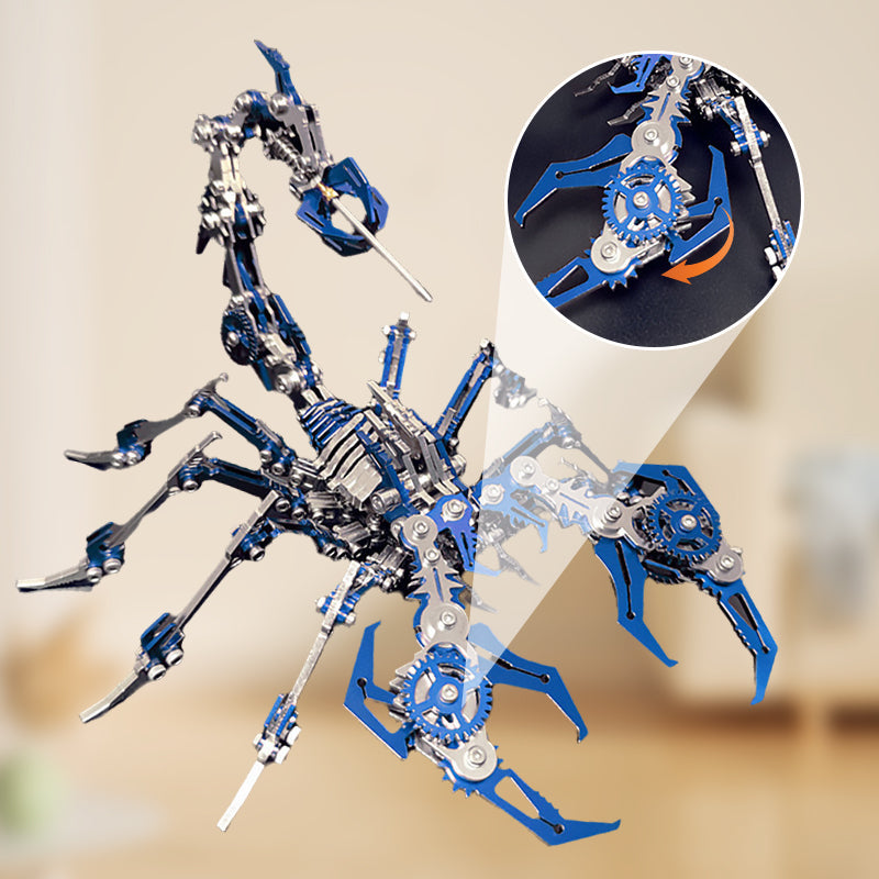 3D Scorpion Metal Puzzles Kit – Mekanisk samlingsmodel