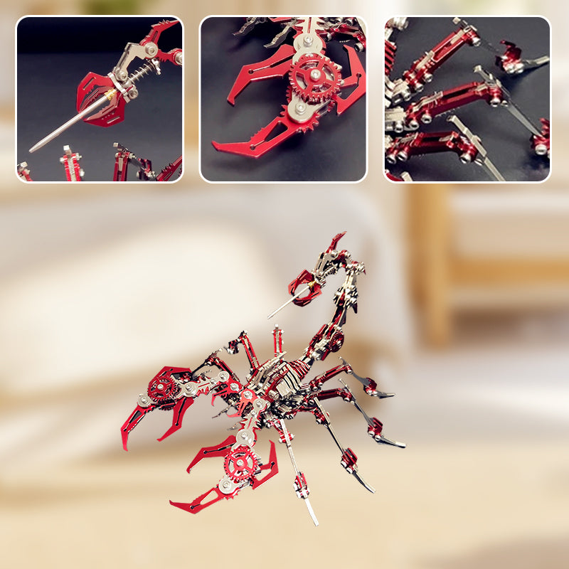 3D Scorpion Metal Puzzles Kit – Mekanisk samlingsmodel