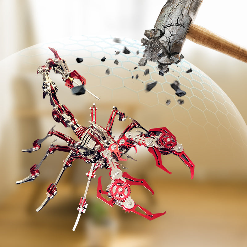 3D Scorpion Metal Puzzles Kit – Mekanisk samlingsmodel