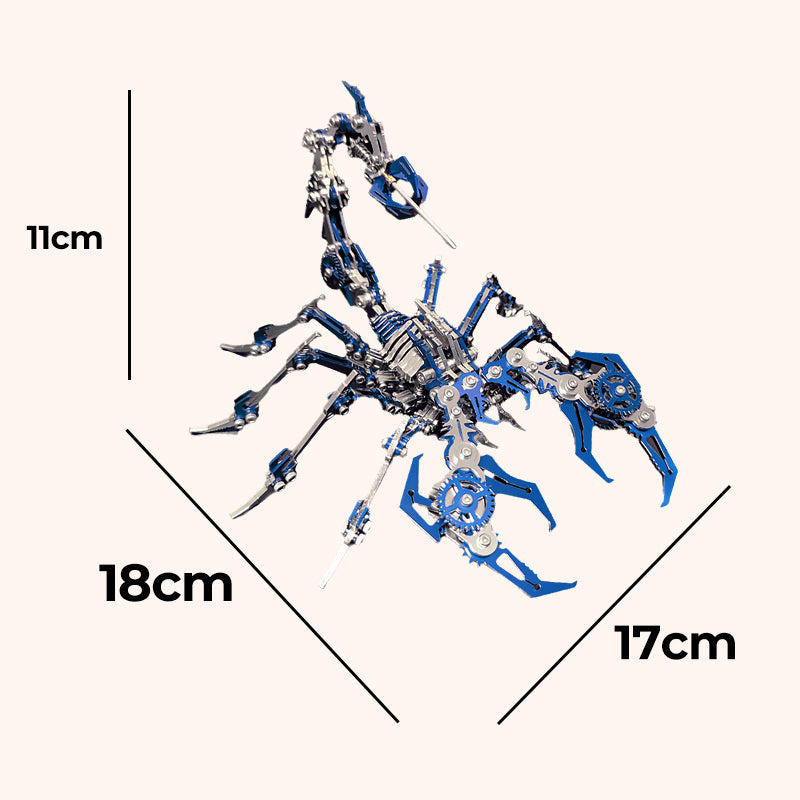 3D Scorpion Metal Puzzles Kit – Mekanisk samlingsmodel