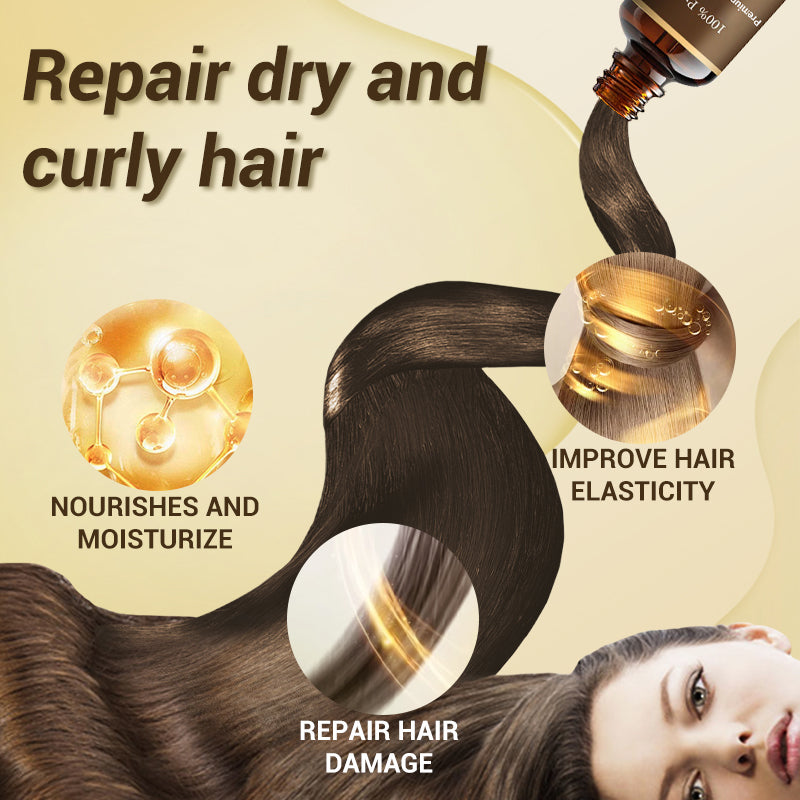 ✨ NYHED 2026: Ren Argan Glans | Overlegen Hårolie 💧【-50% lancering】