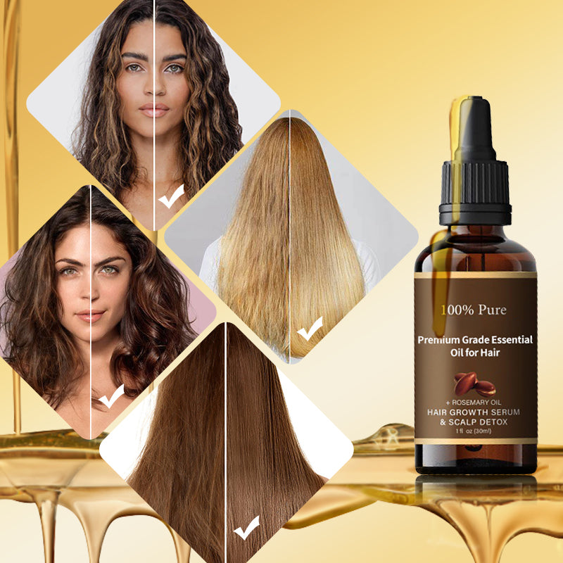 ✨ NYHED 2026: Ren Argan Glans | Overlegen Hårolie 💧【-50% lancering】