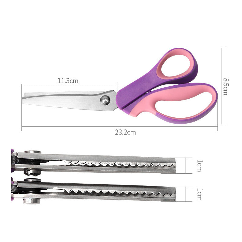 ✂️ Multifunktionel takkesaks med savtakkede blade