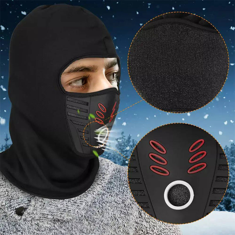 💥Årets sidste udsalg – 50 % rabat💞 Vindtæt fuldhjelm til vinterbrug, unisex