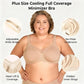 🏆 50 % rabat! 💐 Elegant transparent fulddækkende plus-size bh til kvinder