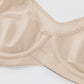 🏆 50 % rabat! 💐 Elegant transparent fulddækkende plus-size bh til kvinder