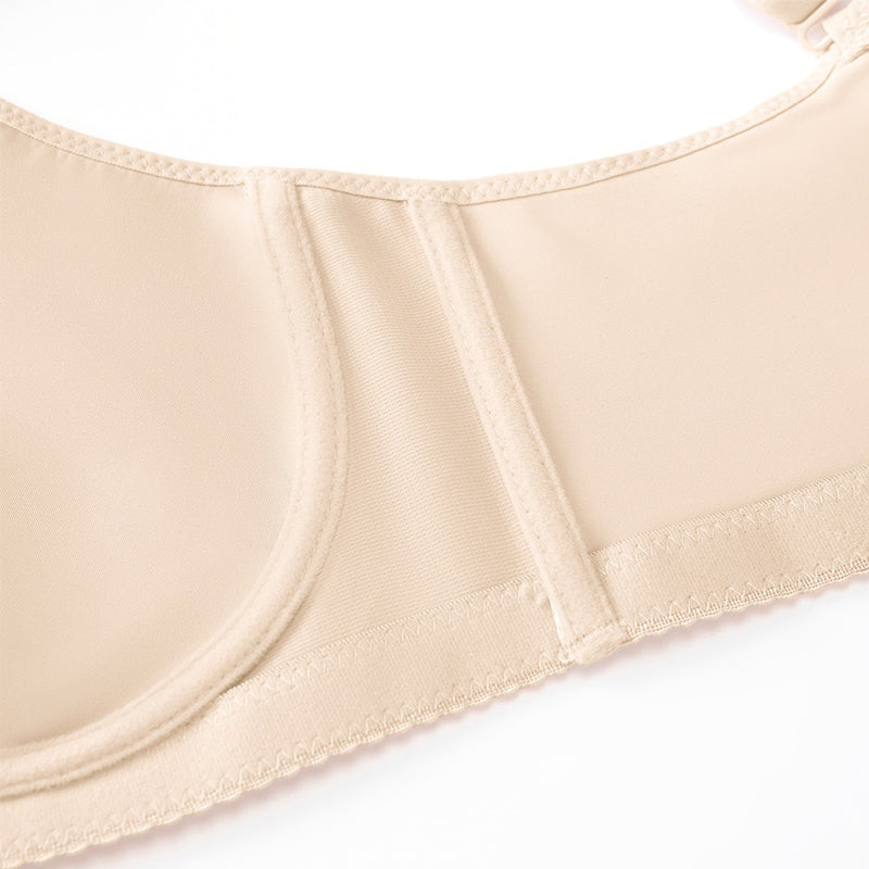 🏆 50 % rabat! 💐 Elegant transparent fulddækkende plus-size bh til kvinder
