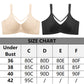 🏆 50 % rabat! 💐 Elegant transparent fulddækkende plus-size bh til kvinder