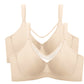 🏆 50 % rabat! 💐 Elegant transparent fulddækkende plus-size bh til kvinder