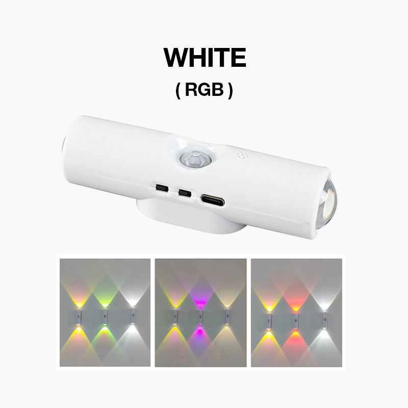 ✨ Magnetisk smart bevægelsessensorlampe med RGB-belysning – justerbar stemningsbelysning 🌈💡